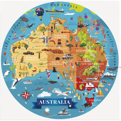 SASSI JUNIOR | Travel, Learn + Explore | Australia Puzzle + Book