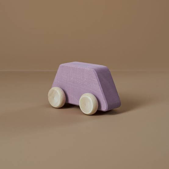 RADUGA GRËZ  | Wooden Toy Car | Lilac
