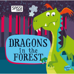 SASSI JUNIOR | Book and 30 Piece Puzzle | Dragon in the Forest