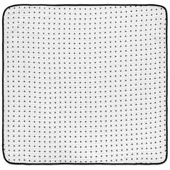 MODERN BURLAP 4 Layer Organic Cotton Muslin Quilt REVERSIBLE Swiss Cross / XO