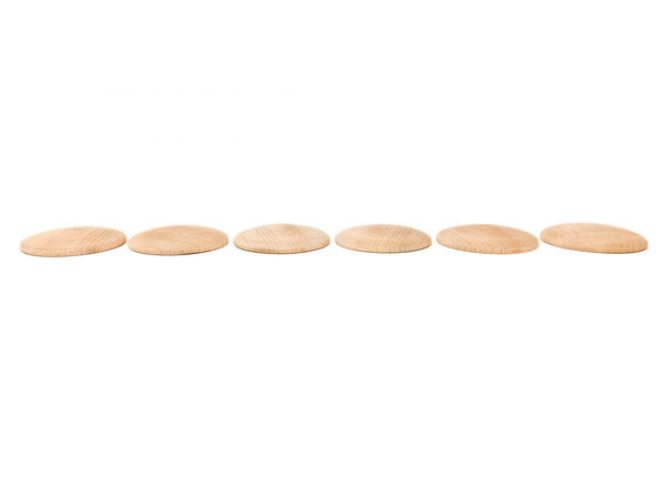 GRAPAT | Disc | Natural set of 6