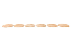 GRAPAT | Disc | Natural set of 6