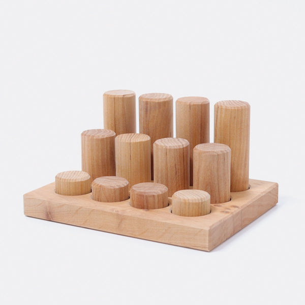 GRIMM'S |  Small Rollers Sorting Game | Natural