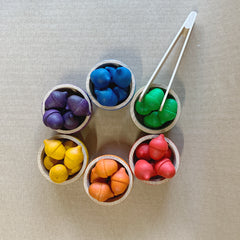 GRAPAT | Coloured Bowls and Acorns