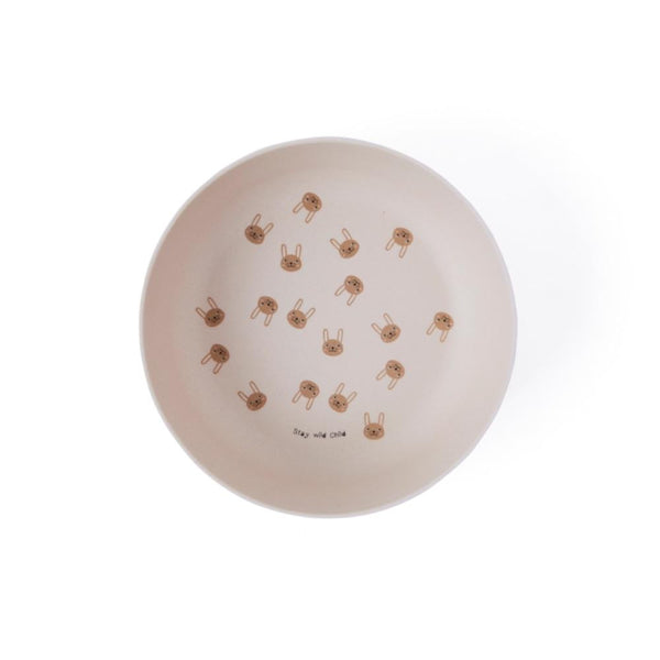 OYOY | Rabbit Bamboo Tableware Set