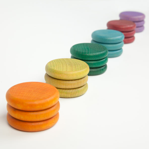 GRAPAT | Additional Colour Coins  | 18 Pieces