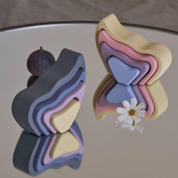 RADUGA GRËZ  | Butterfly Wing Arch Stacker | Grey