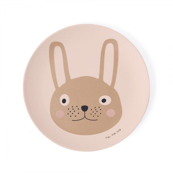 OYOY | Rabbit Bamboo Tableware Set