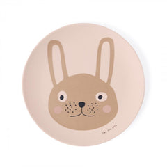 OYOY | Rabbit Bamboo Tableware Set