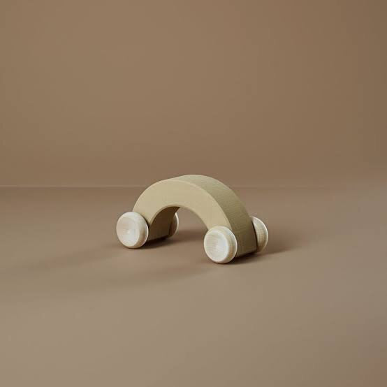 RADUGA GRËZ  | Wooden Toy Car | Biscuit