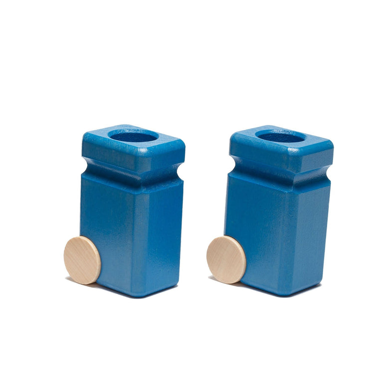 FAGUS | Garbage Truck Accessories | Blue Rubbish Can