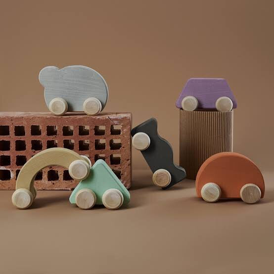 RADUGA GRËZ  | Wooden Toy Car | Coal