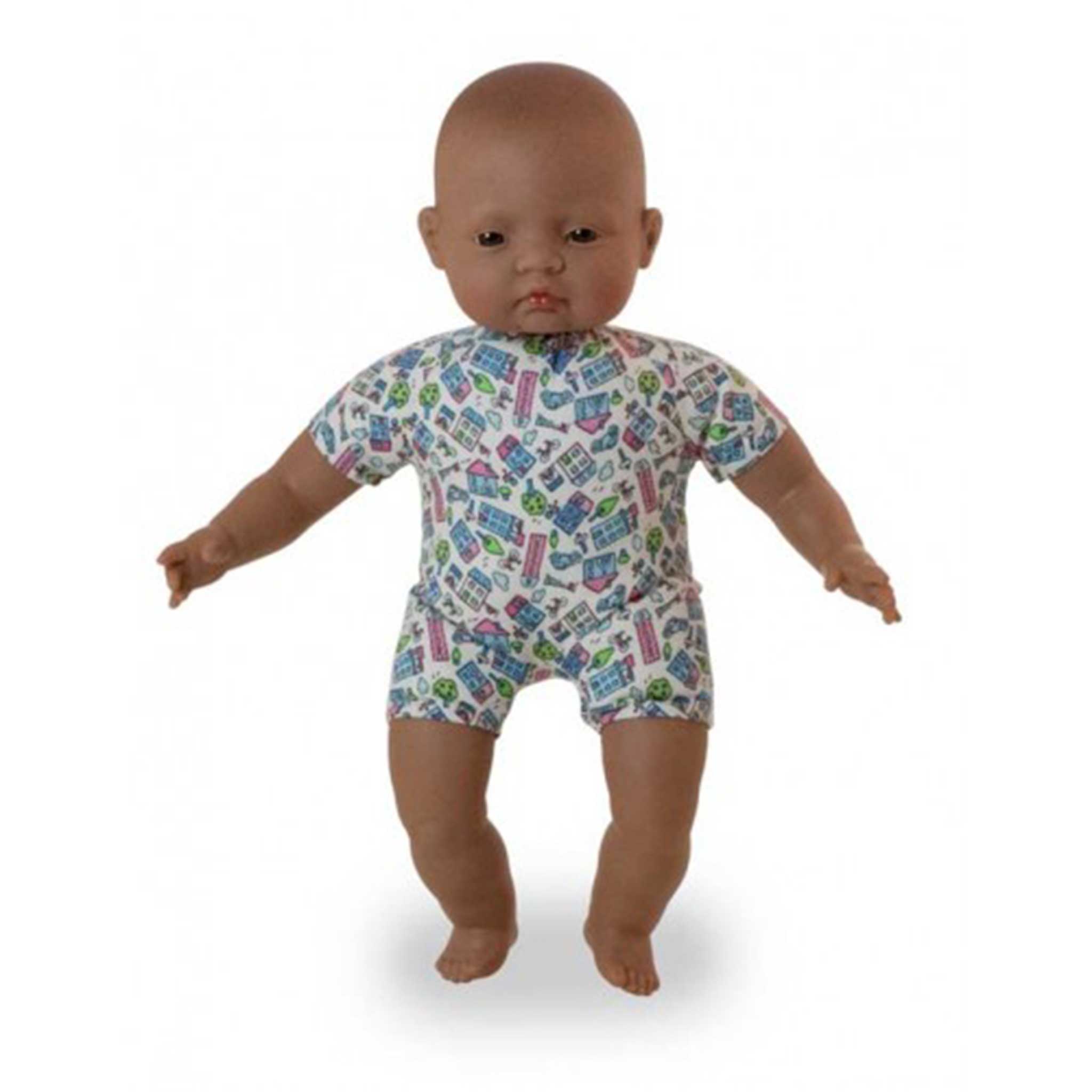 MINILAND Soft Bodied Doll with Articulated Head Latin American 40cm