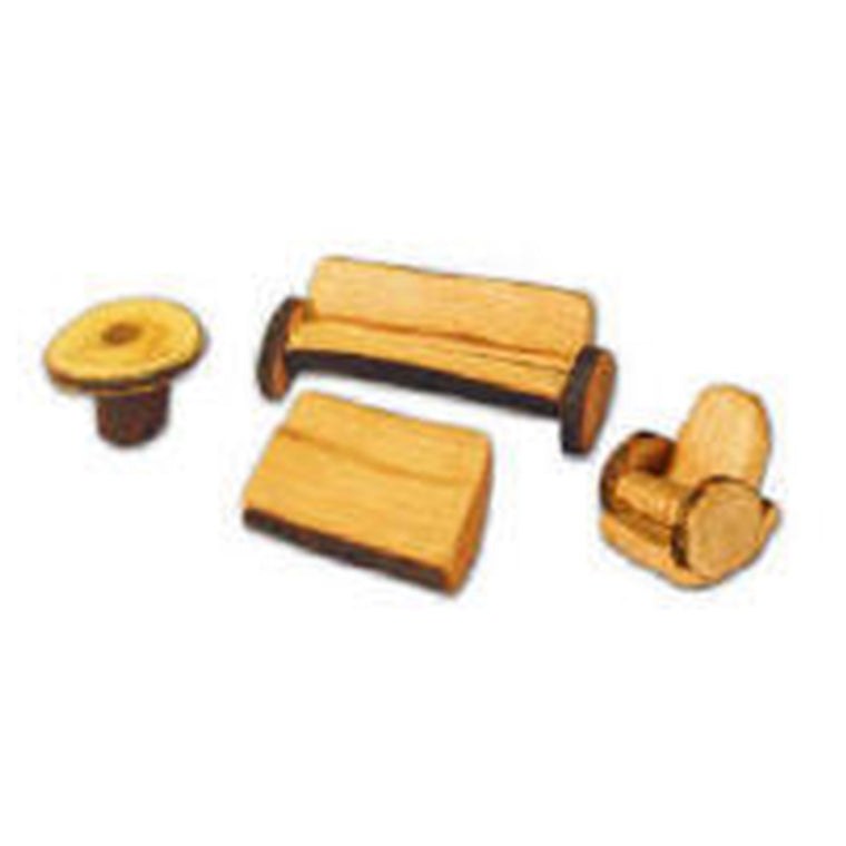 Magic Wood Small Loungeroom Furniture Set