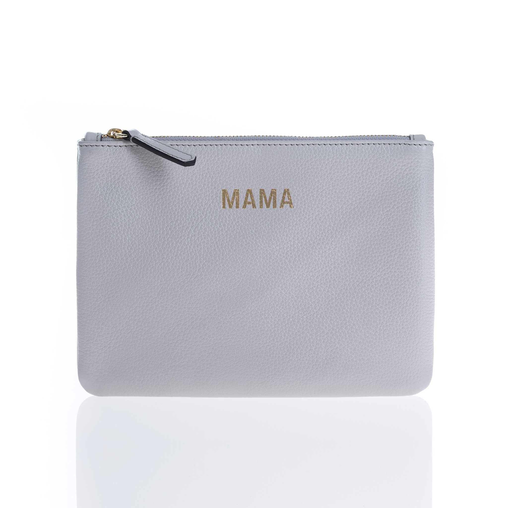 JEM + BEA MAMA clutch Grey white