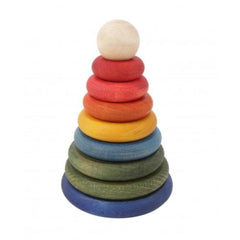 WOODEN STORY Rainbow Round Stacker