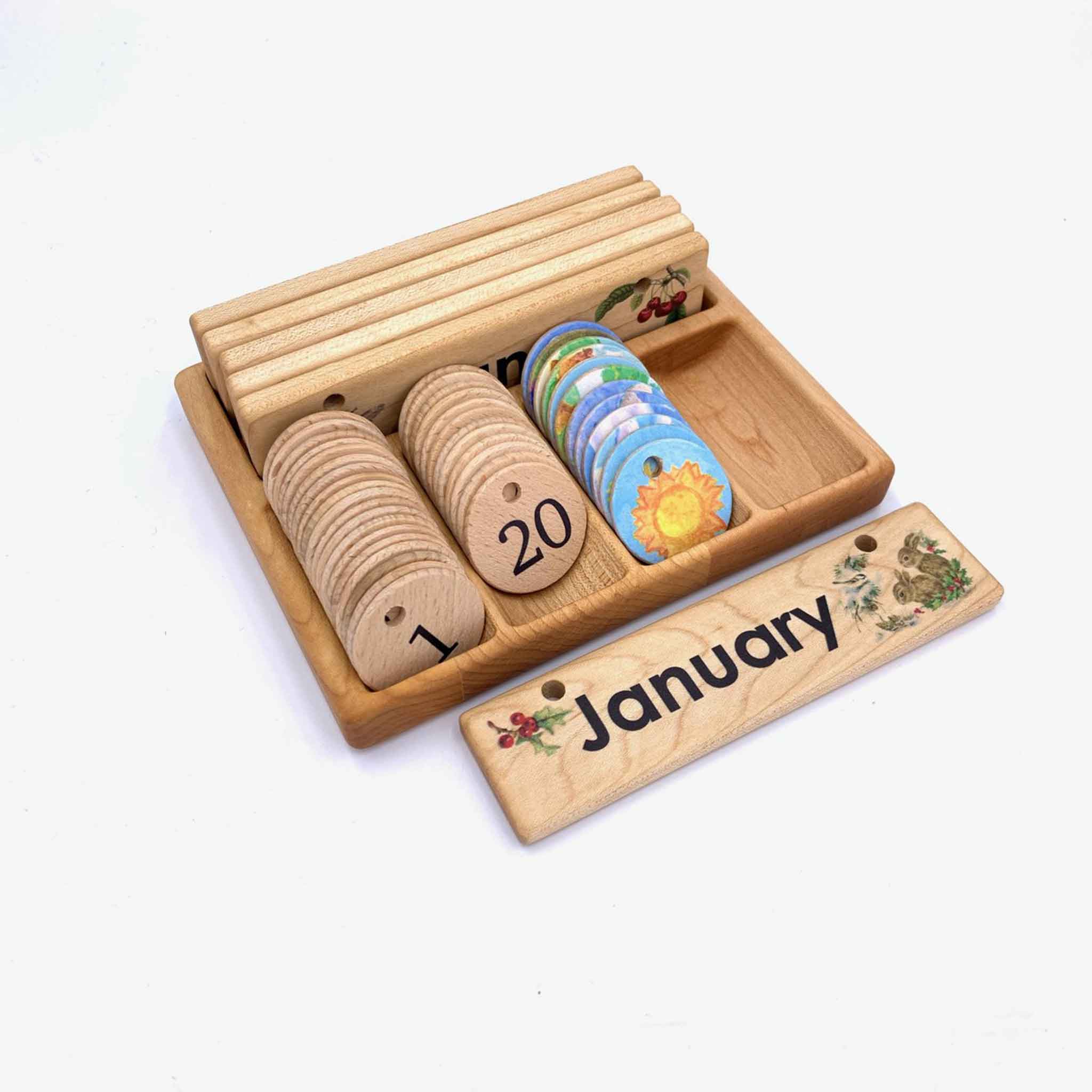 TREASURES FROM JENNIFER | Storage Box For Home Calendar